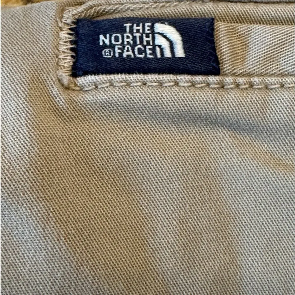 The North Face Mens 36 Regular Khaki Shorts Cotton Elastin